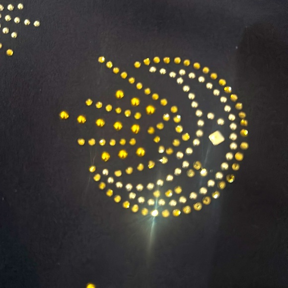 Beach Riot Sport Celestial Hi-Neck Crop Top Navy - Picture 8 of 9